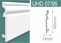 Плинтус напольный из дюрополимера Unica UHD 07/95